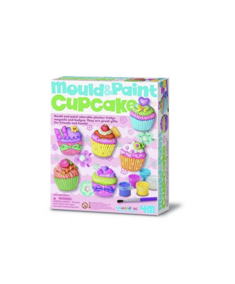 Moldea y pinta cup cakes