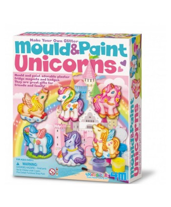 Moldea y pinta unicornios