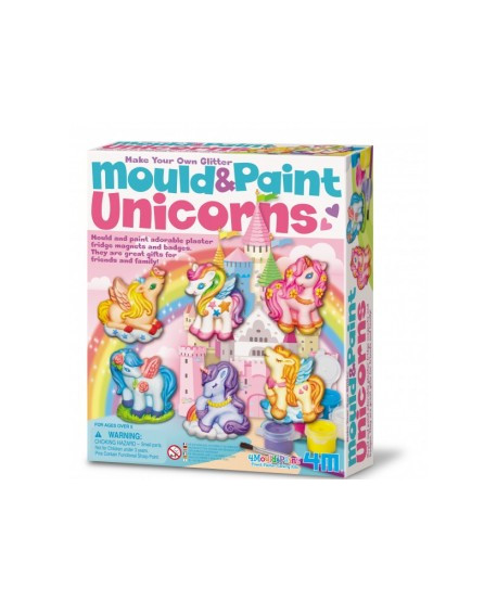 Moldea y pinta unicornios