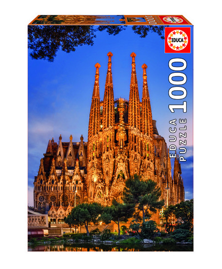 Sagrada Familia Barcelona puzzle 1000 piezas