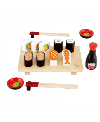 Set de madera Sushi