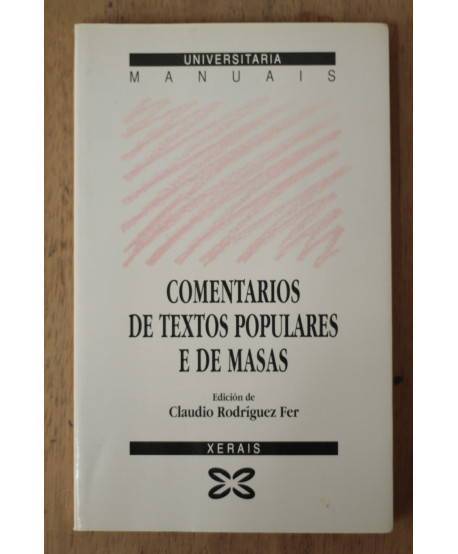 Comentarios de textos populares e de masas