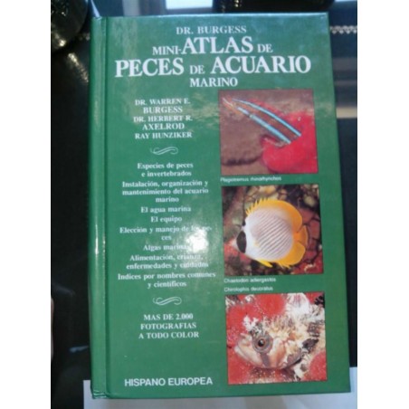 Dr. Burgess Mini- Atlas de peces de acuario marino