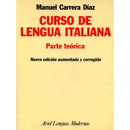 Curso de lengua Italiana 2 VOLUMENES Parte teórica y práctica