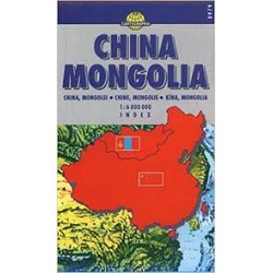 Mapa China mongolia 1:6 000...