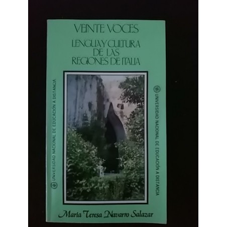 Veinte voces, Lengua y cultura de las regiones de Italia