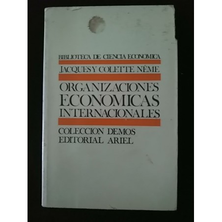 Organizaciones económicas internacionales