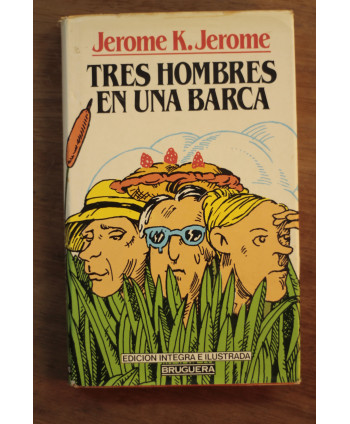 Tres hombres en una barca