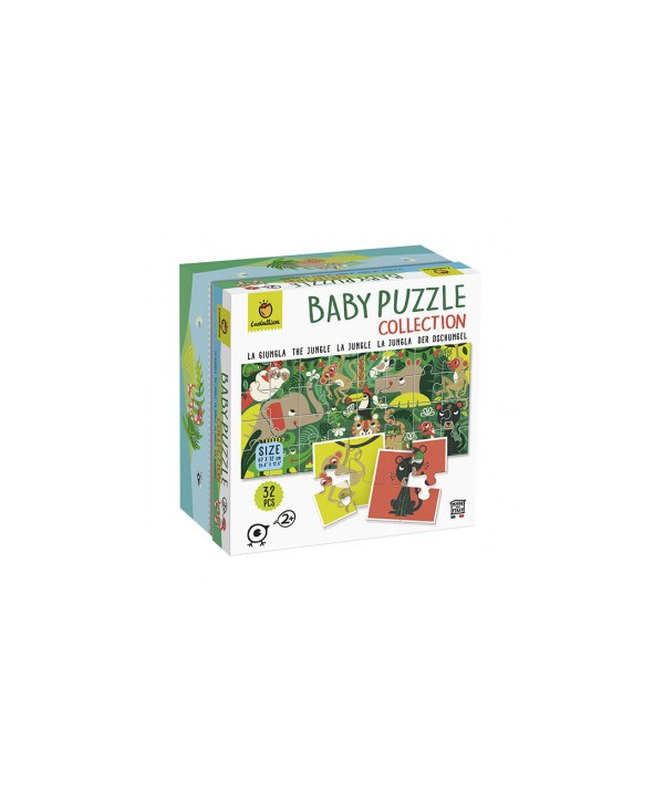 Bebe Puzzle 6 Puzzles Con Formas - Jungla — Que Regalo