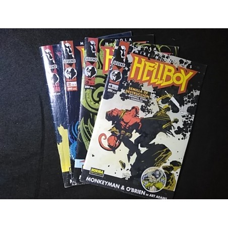 HELLBOY Semilla de destrucción. (Colección completa)